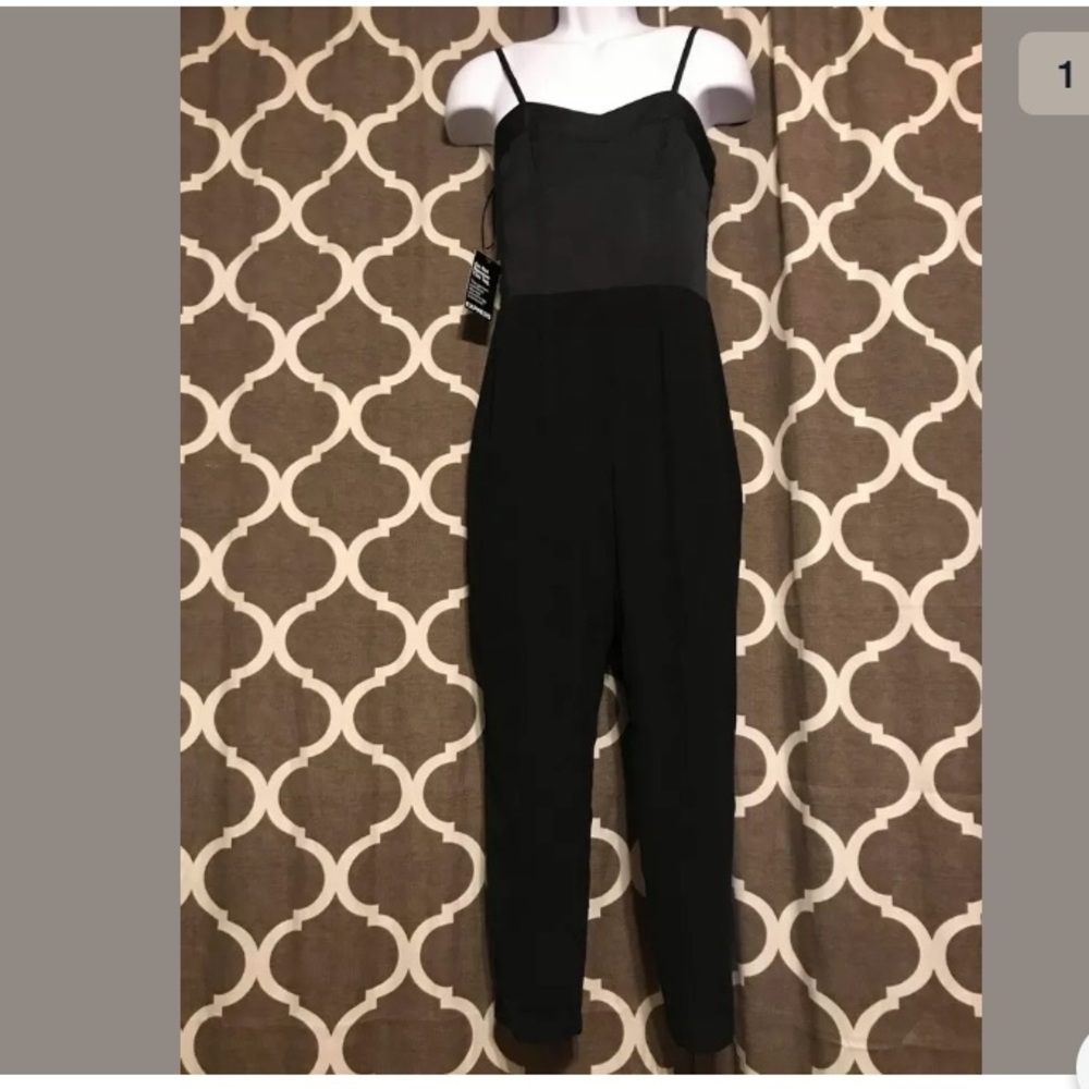 Women’s Jumpsuit  Black By Express Size 8 NWT!
